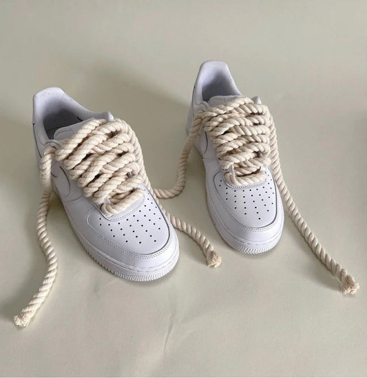 Air Force 1 Rope Laces "Cream"